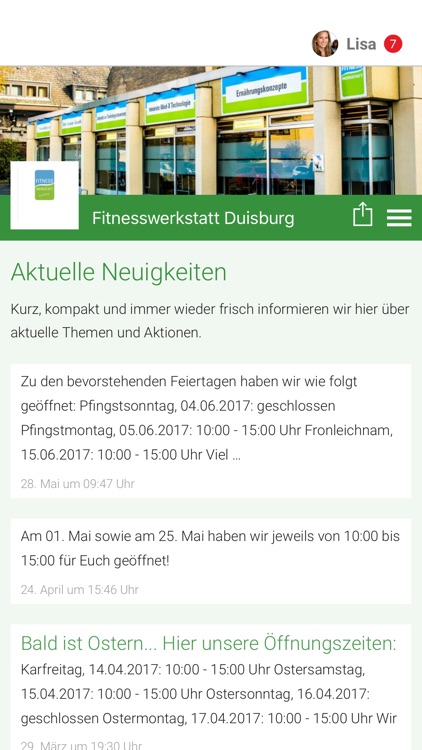 Fitnesswerkstatt Duisburg