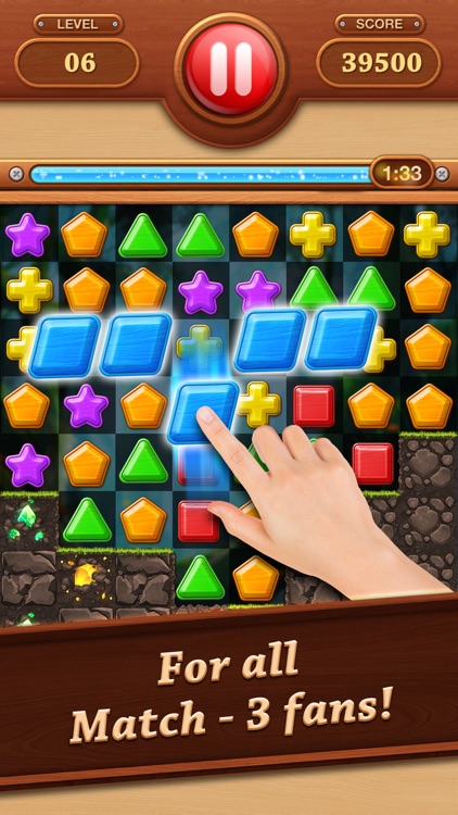 Wooden Match 3 - Puzzle Blast screenshot-4