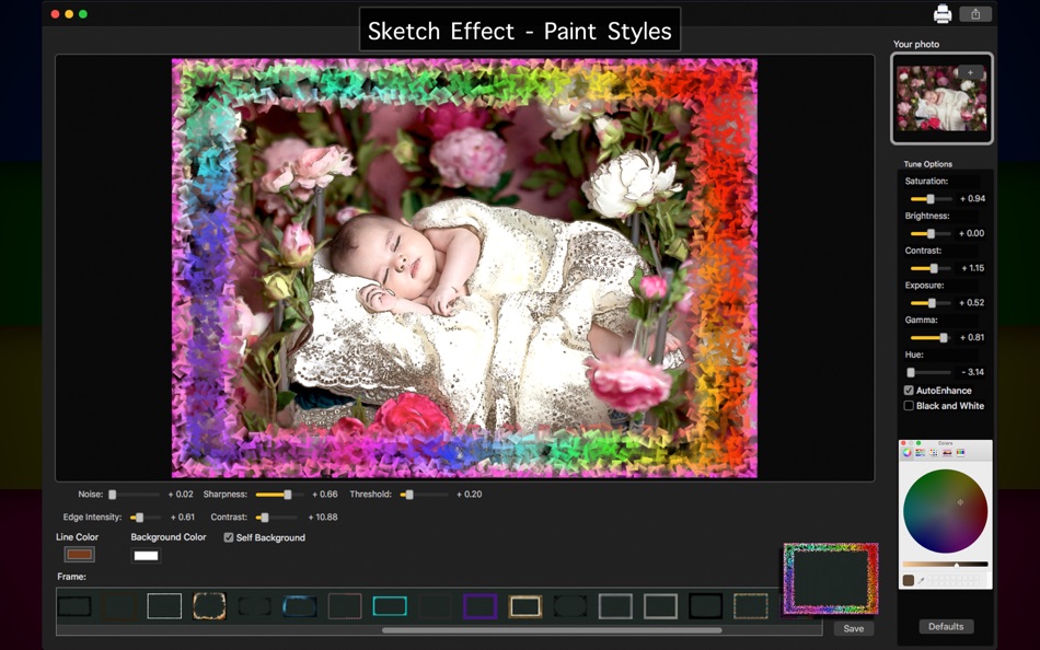 #1. Sketch Effect - Paint Styles (macOS) 由: Clovis Michel Pedroso Picanco