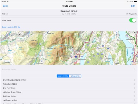 Lake District Maps Offlineのおすすめ画像3