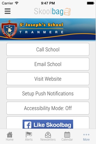 St Joseph's School Tranmere - Skoolbag screenshot 4