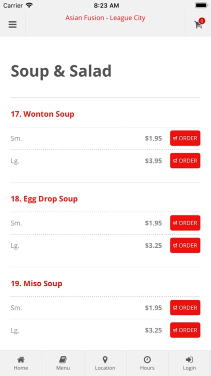 Asian Fusion League City