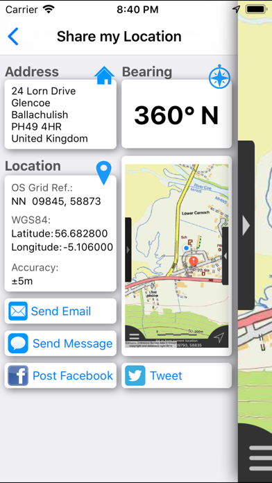 Ben Nevis & Glen Coe Maps Screenshot