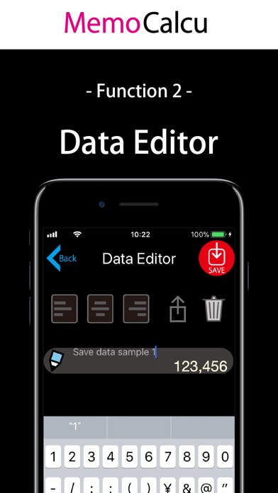 MemoCalcu screenshot 3