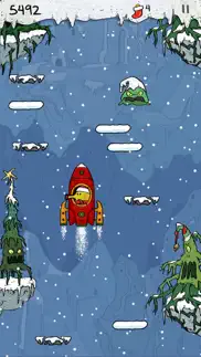 doodle jump christmas special iphone screenshot 4