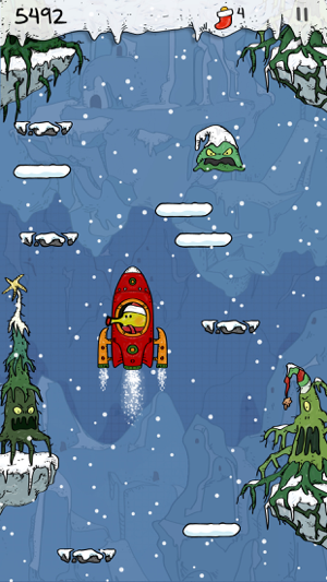 ‎Doodle Jump Christmas Special Screenshot