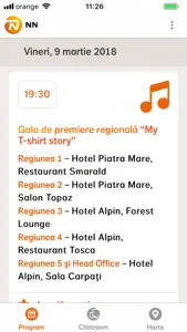 Eveniment NN screenshot #2 for iPhone