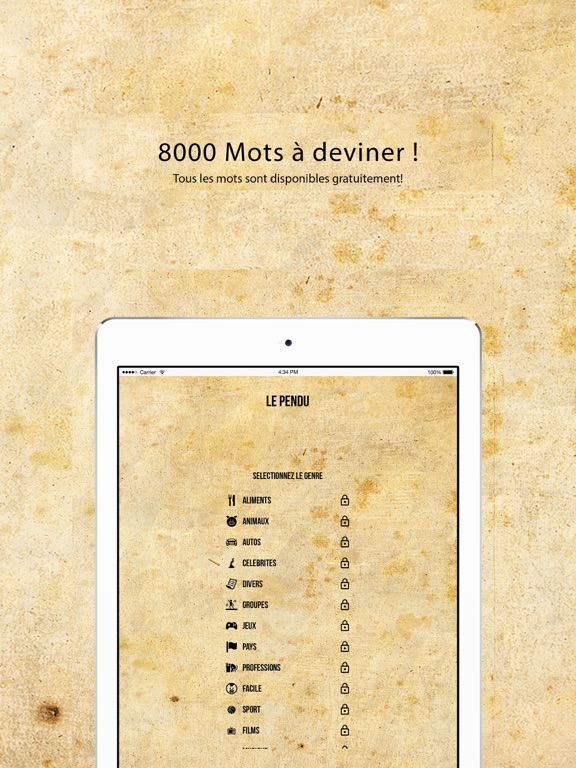 Screenshot #4 pour Le Pendu en Français