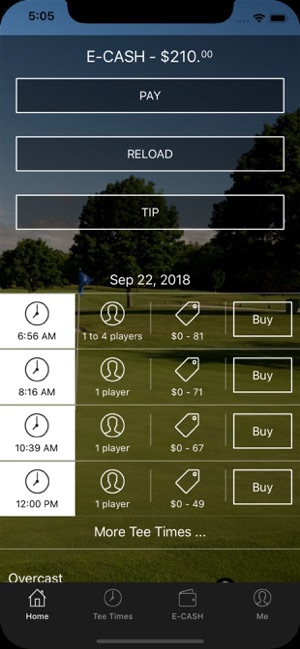 Candia Woods Golf Tee Times(圖2)-速報App