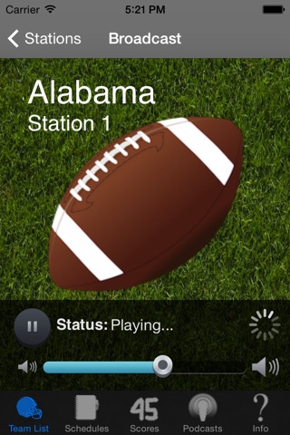 SEC Football Radio & Live Scores + Podcasts screenshot 3