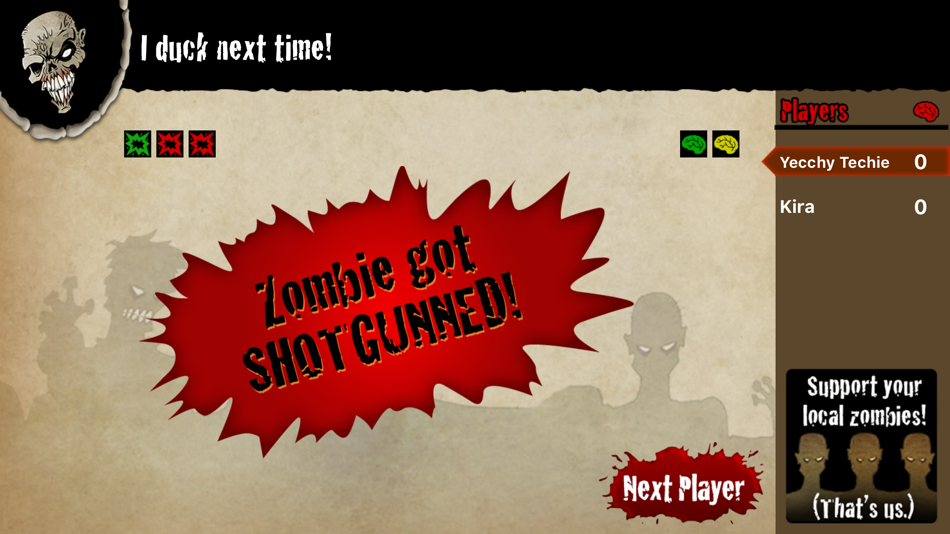 #4. Zombie Dice (iOS) Podle: Steve Jackson Games