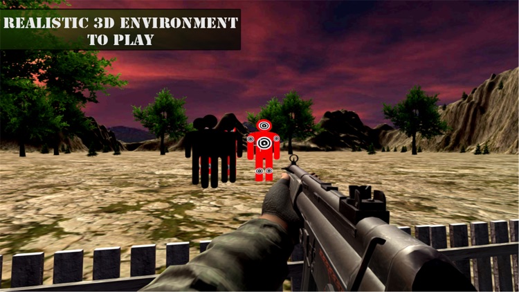 Range Shooting Simulation 3D Gun Shooting screenshot-3