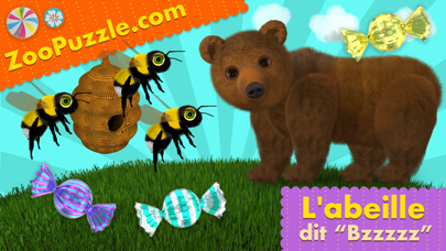 Screenshot #2 pour Zoo App — Ènigmes pour enfants