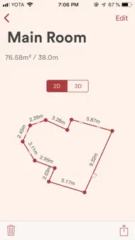 PlanKit - Floor plan creator iphone bilder 2