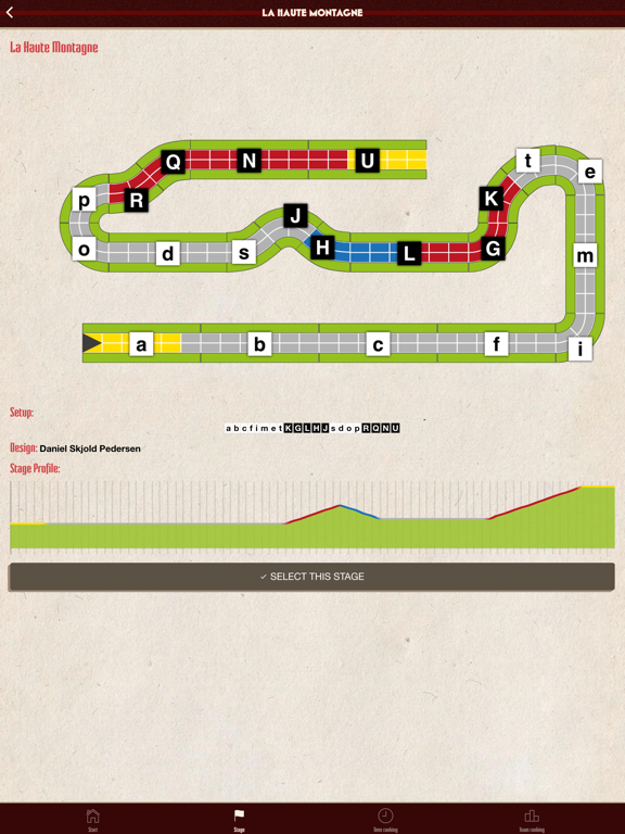 Flamme Rouge Companion iPad screenshot 3 - Utilities app