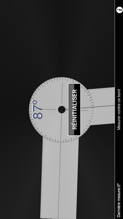 Screenshot #1 pour Goniometer Goniomètre