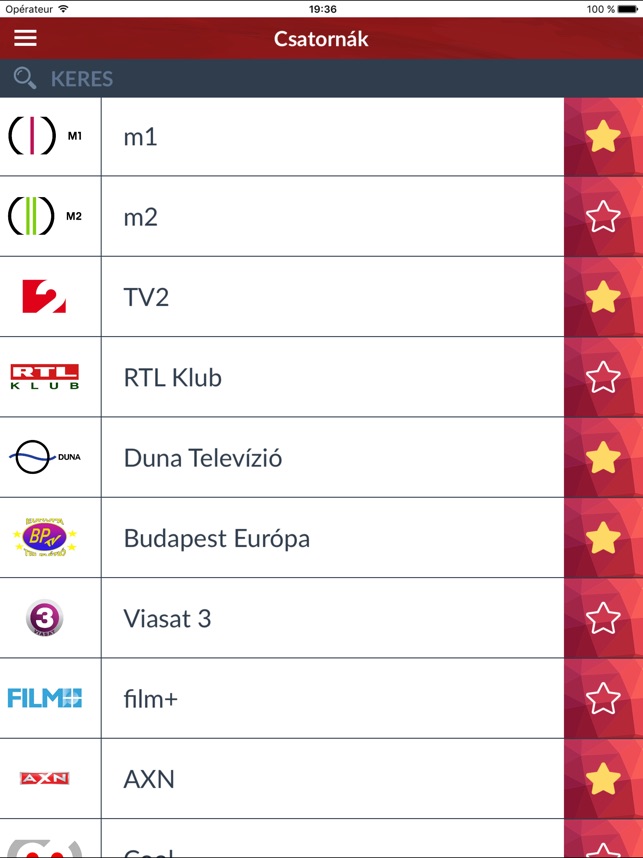 TV Műsor Magyarország (HU) on the App Store