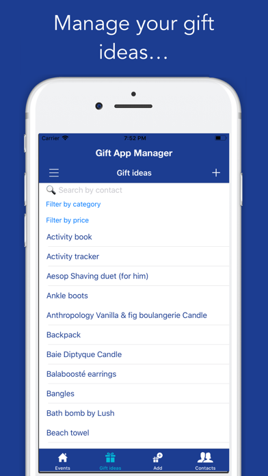 Gift App Manager screenshot 2