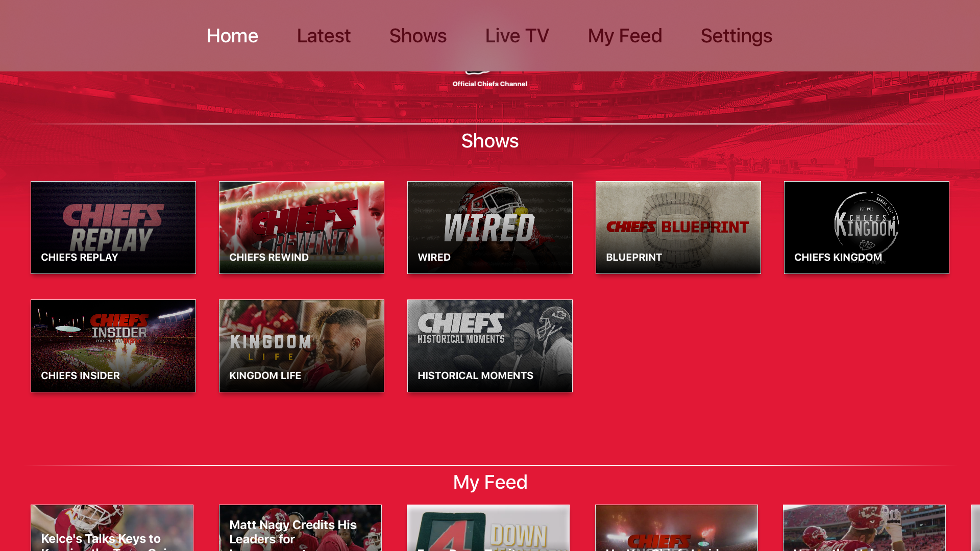 Kansas City Chiefs screenshot 15