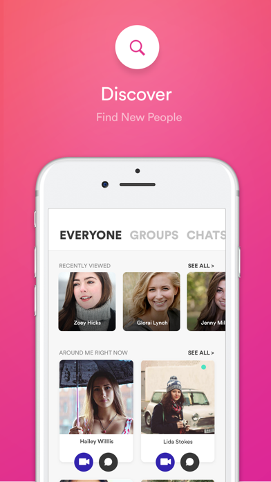 Screenshot #2 pour Bevy - Find new friends