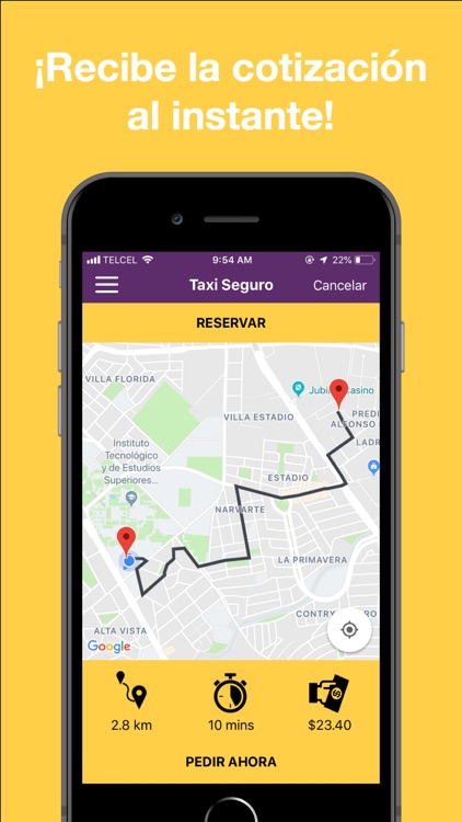 Taxi Seguro APP Mx