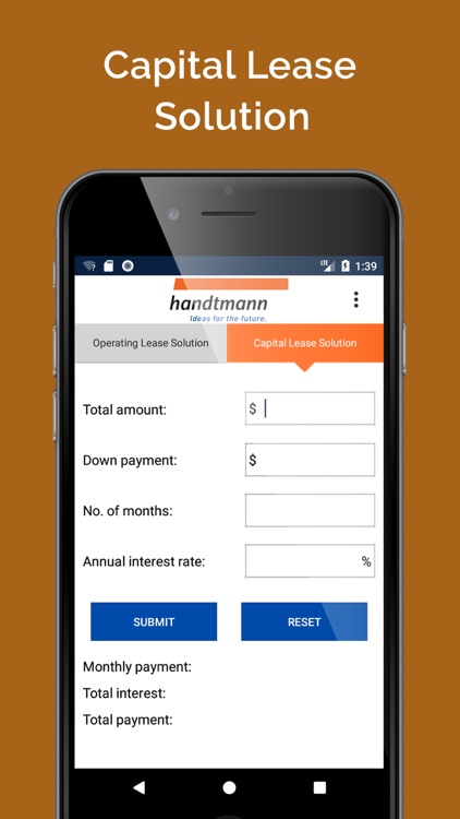 Lease Calculator - Handtmann