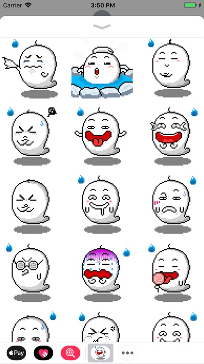 Little Ghost Animated Stickers