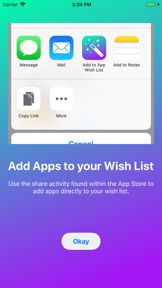 App Wish List & Price Tracker screenshot