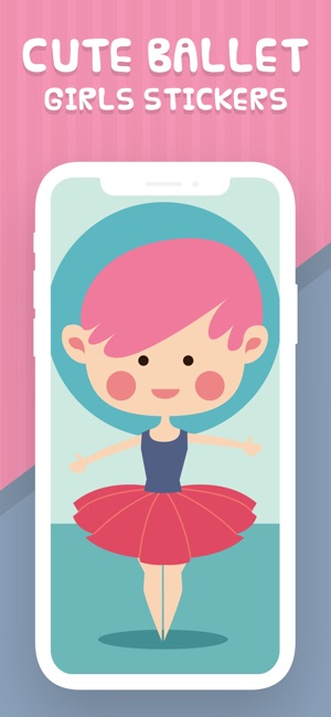 Cute Ballet Girls Stickers(圖2)-速報App