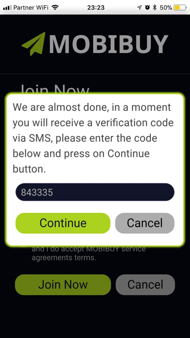 How to cancel & delete Mobibuy Receipt from iphone & ipad 2