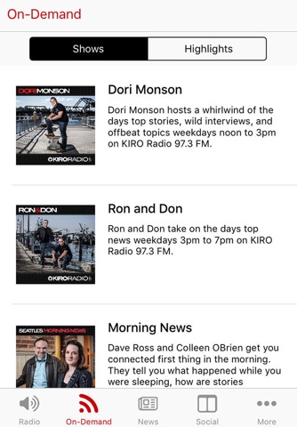 KIRO Newsradio 97.3 FM screenshot 2