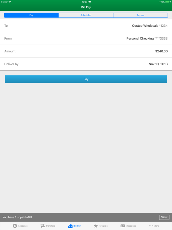 Screenshot #6 pour First Digital Mobile Banking