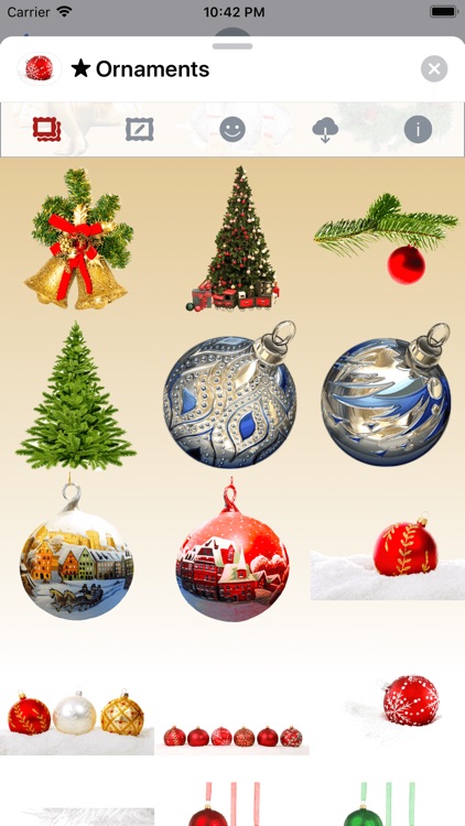 Christmas Ornaments • Stickers screenshot-4