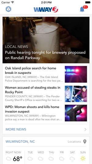 WWAY NEWS