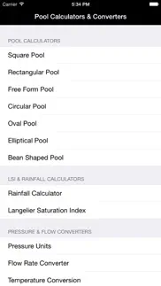 pool volume & size iphone screenshot 2