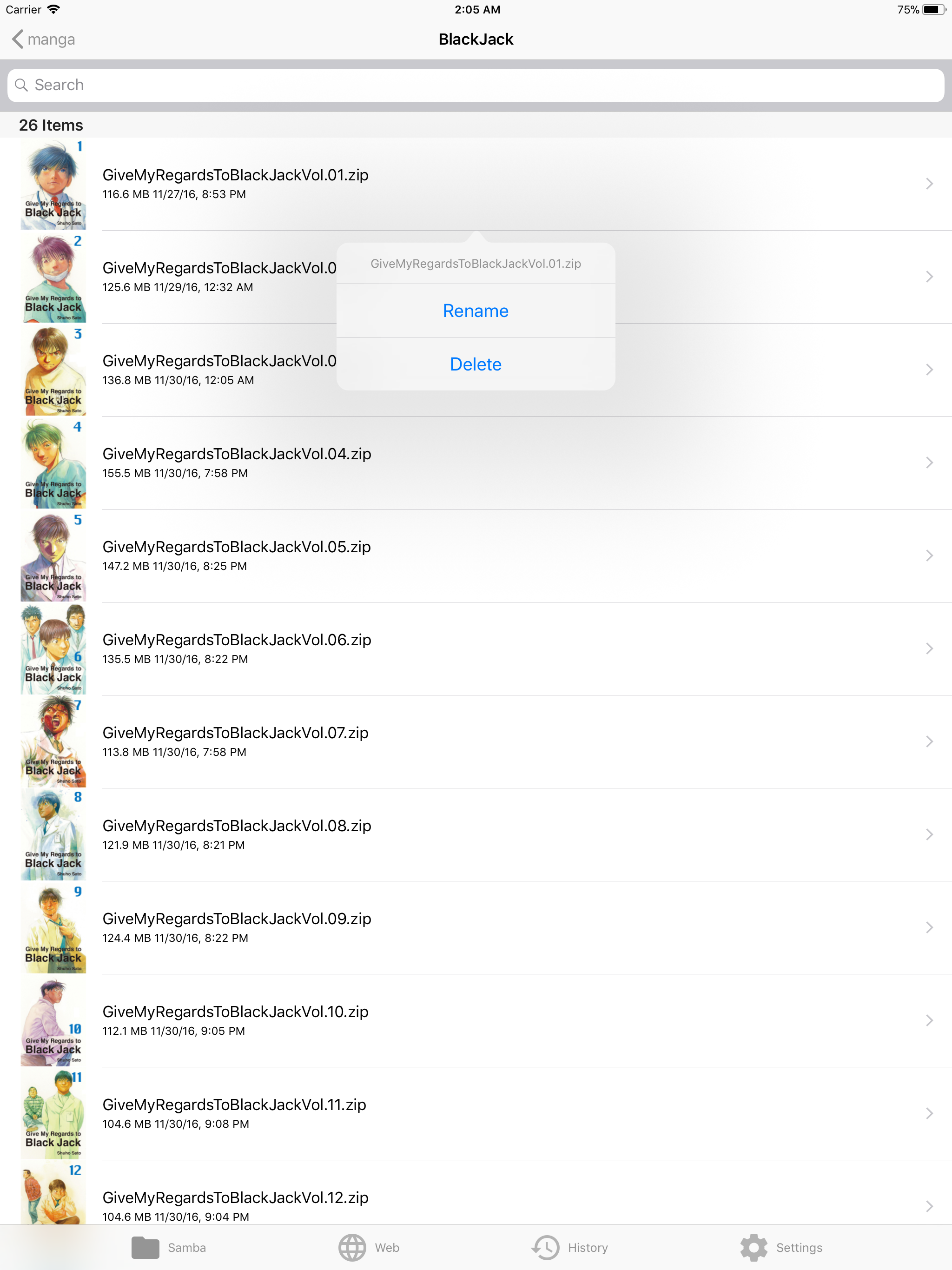 SmbReader screenshot 6
