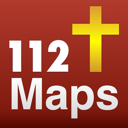 112 Bible Maps + Commentaries icon