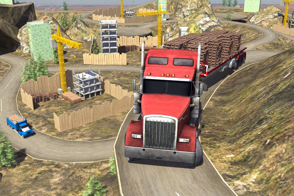 Construction Transport Truck3D screenshot 3