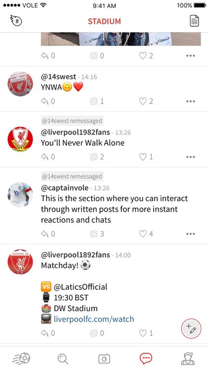 VOLE - Sports Social Network screenshot-3