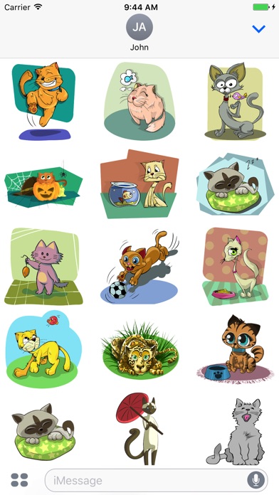 Cute Kitten Stickers - Meow! screenshot 3