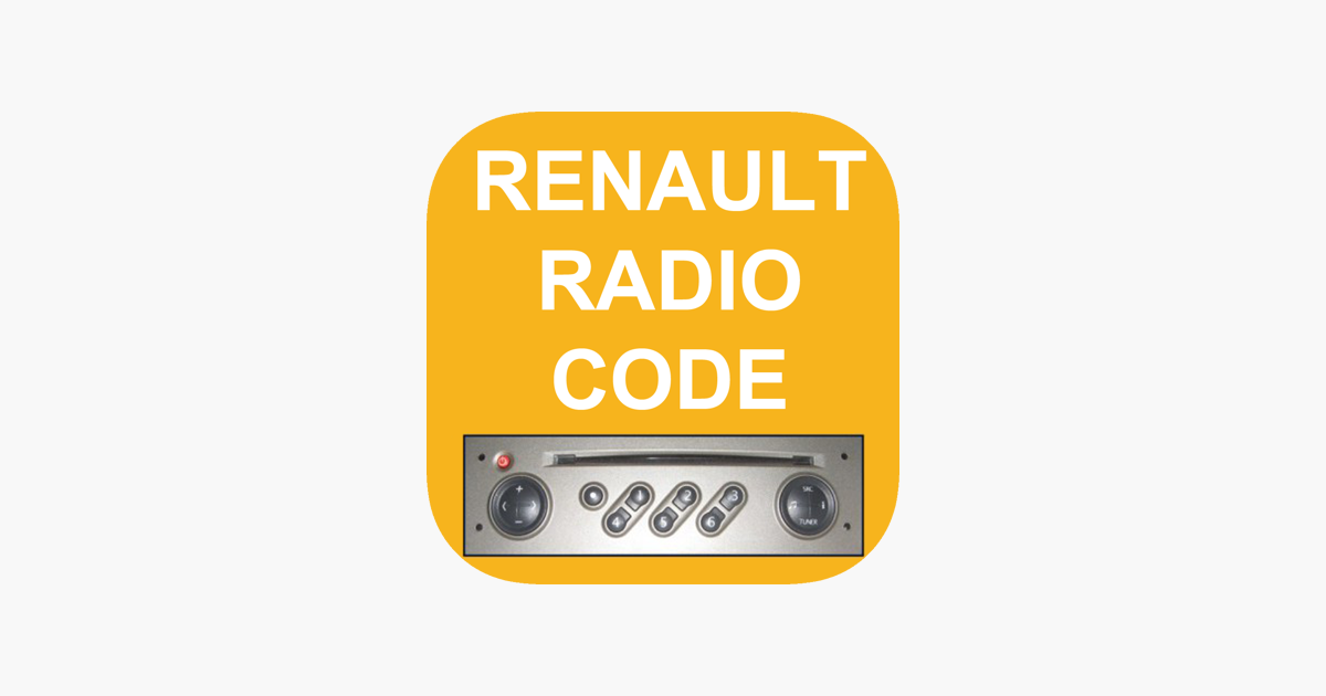 Renault Radio Code Generator on the App Store