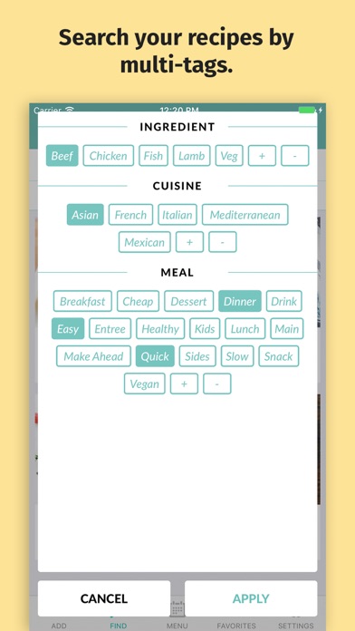 Recipe Organizer by Cookooz screenshot 3