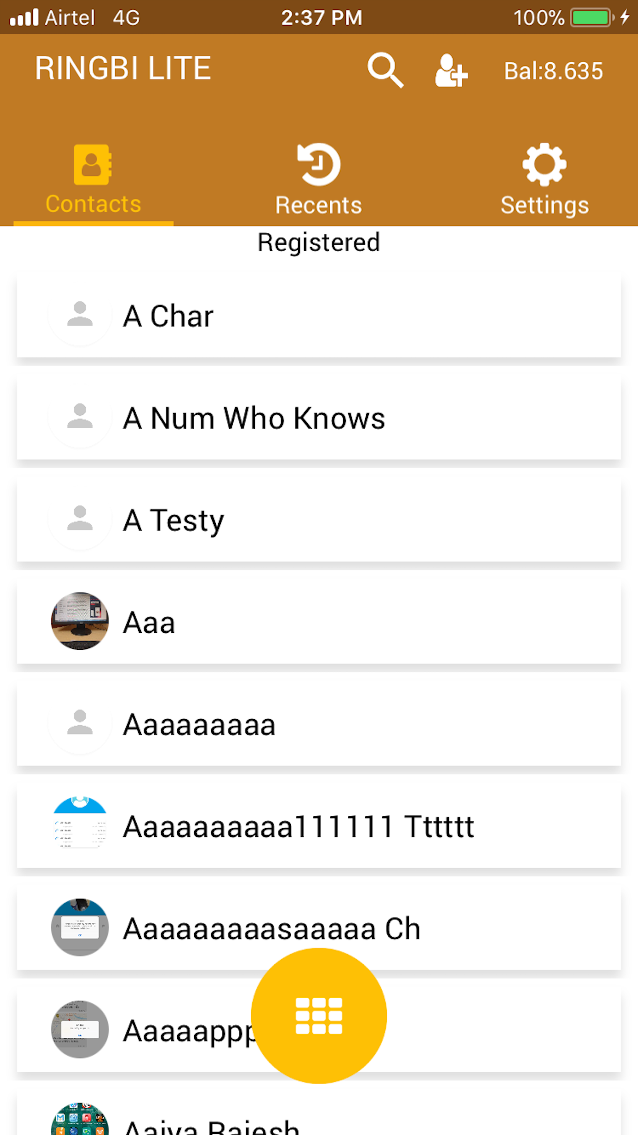 Ringbi Lite screenshot 4