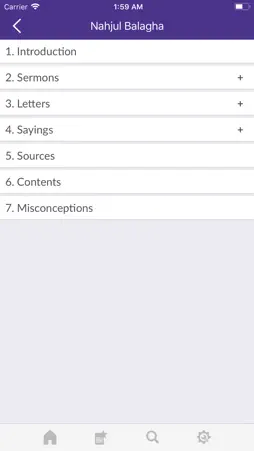 Nahj al-Balagha screenshot 2