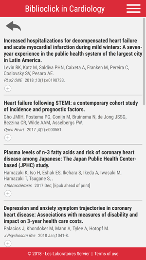 Biblioclick in Cardiology(圖2)-速報App
