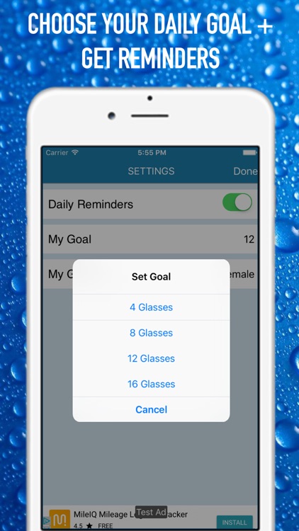 Water Reminder - Simply Drink