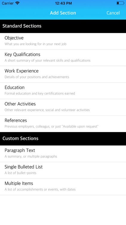 Resume Builder App screenshot-9