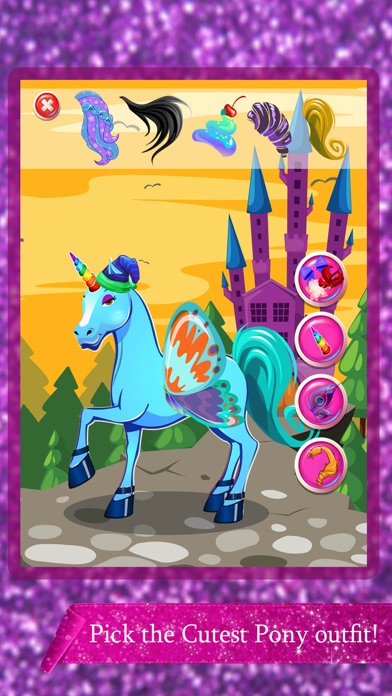 Princess Sparkle:Land Of Magic Pony Dressup Game screenshot 2