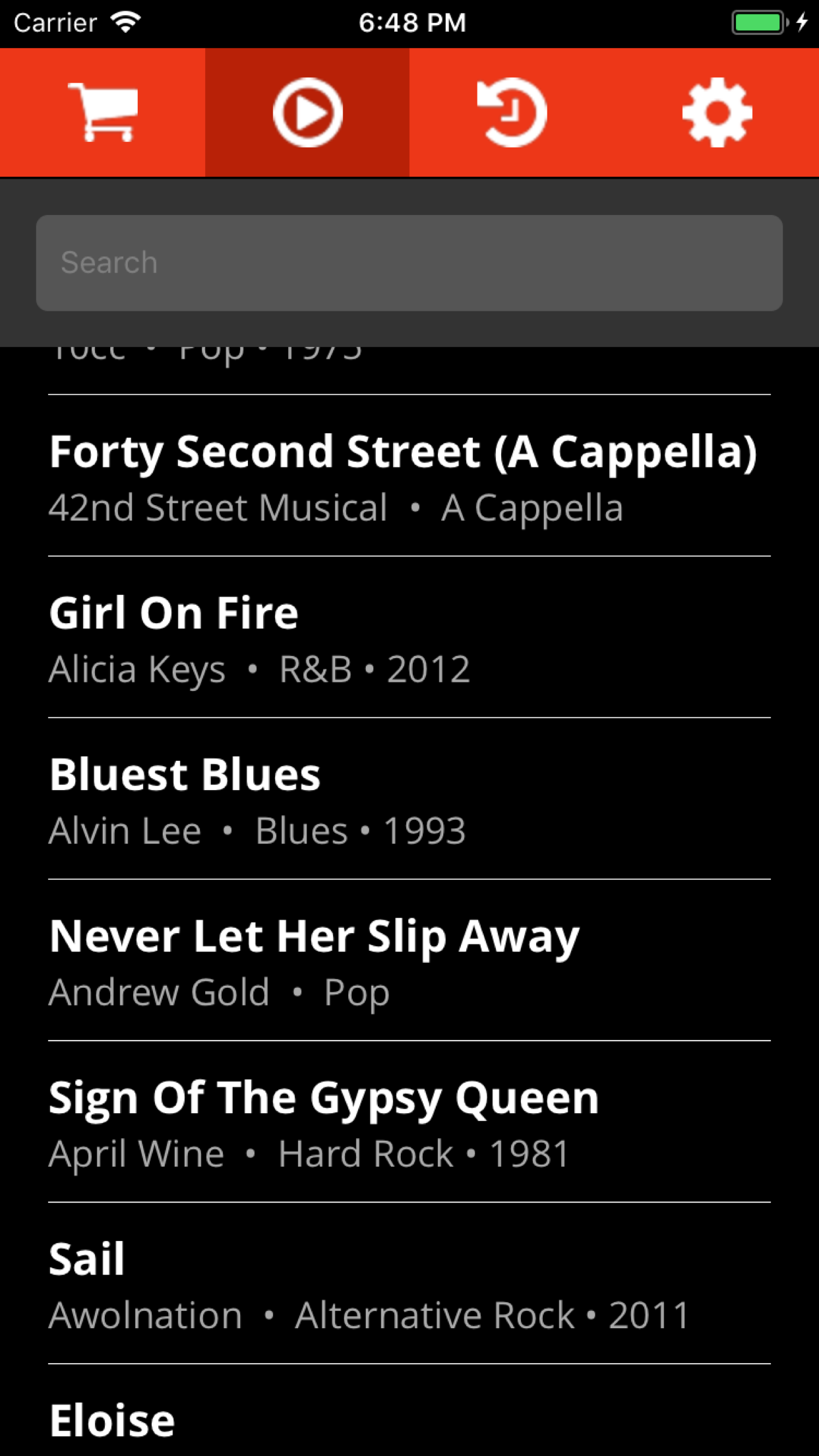 JamTracks screenshot 4