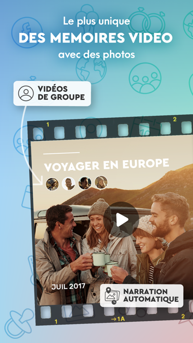 Screenshot #1 pour Storyo: Super vidéos souvenirs